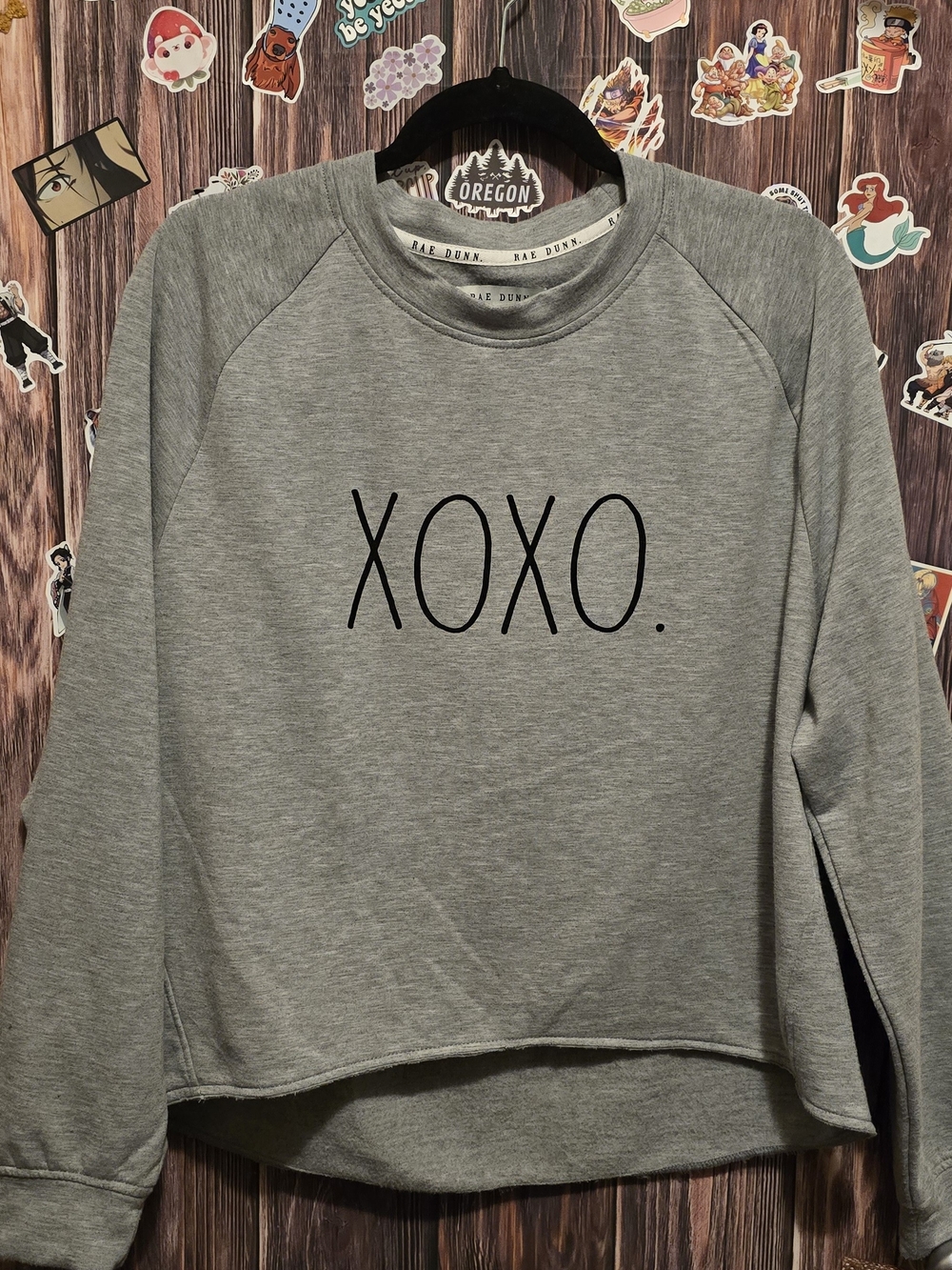 Rae Dunn XOXO Gray Sweatshirt